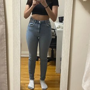 Zara High Rise Skinny Jeans